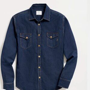 Billy Reid Shoals Denim Shirt